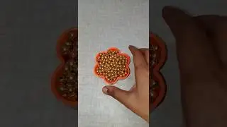 Beads pouring and stacking #satisfying #asmr #shorts