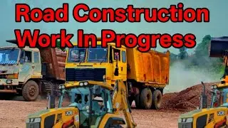 आज साइट पर जुगाड़ से WMM खाली कराया 💪 | Road Construction Site Vlog | Desi Jugaad On Site