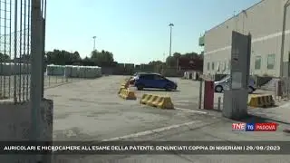 AURICOLARI E MICROCAMERE ALL'ESAME DELLA PATENTE: DENUNCIATI COPPIA DI NIGERIANI | 29/09/2023