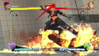 Ultra Street Fighter IV - C.viper Fadc reset combo to ultra 01