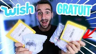 J'OUVRE LES OBJETS HIGH-TECH WISH GRATUIT !