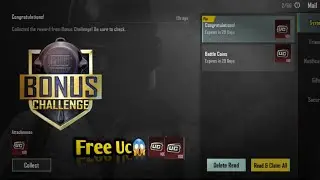 Free UC in PUBG Mobile - Bonus Challenge