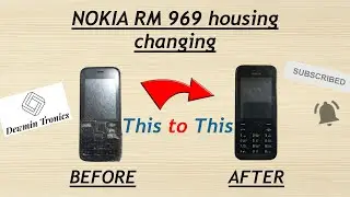 NOKIA RM 969 housing replacment  l  Dewmin Tronics