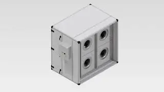 Assembly of an ECFanGrid Retrofit (Fan Type GKHF)