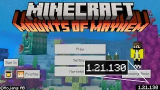 Minecraft 1.21.130 Official Version Released | Minecraft 1.21.130 Latest Update | Vizag OP