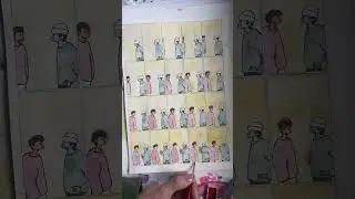Painting 111 frames by hand #animation