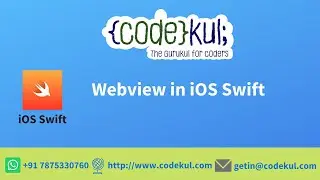 Webview in iOS Swift