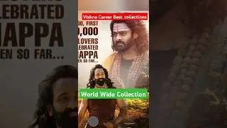 Kannappa World Wide Collections | Kannappa Collections #shorts #collection #mahaminitv #movie