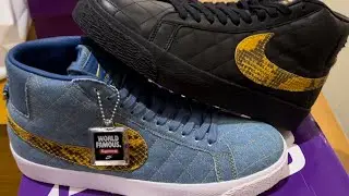 Supreme X Nike Blazer (Closer Detailed Look!)