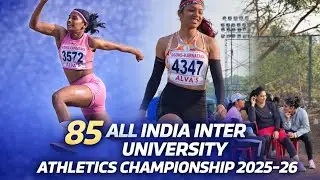 📌85 ALL INDIA INTER UNIVERSITY ATHLETICS CHAMPIONSHIP2025-26#shorts#trending#motivation 