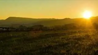 Timelapse Sonnenaufgang &uuml;ber dem Messelberg