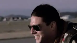 Top gun - Bike scene with Tom Cruise + Charlie Sheen = Charlie Cruise