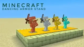 How to make Dancing Armor Stand In Minecraft | Redstone story part-3