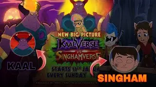 KaalVerse Vs SinghamVerse Episode-1 | New Big Picture Little Singham | Details Inside @ZOMBIESINGHAM