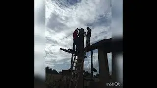 entrada en proceso instalaci&oacute;n de transformador Finca HidalgoCasimiro Bayaguana Monte Plata RD.