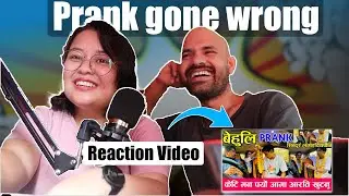 Reaction on Car prank By JS  Prank Nepal | Hasilo | Rasilo
