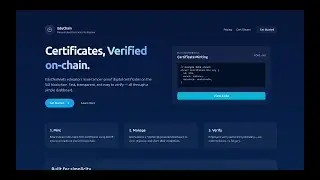 FIT 1045 High Distinction Project - EduChain