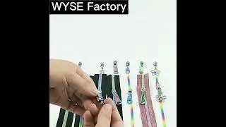 Custom Rainbow Zipper Slider Head for 5# Nylon Zippers