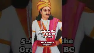 TOP 7 OF THE GREATEST CONQUEROR IN THE HISTORY