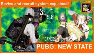 REVIVE AND RECRUIT EXPLAINED. PUBG: NEW STATE