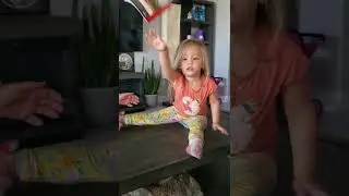 Lucia and Milo - Lucia being naughty 9.30.22
