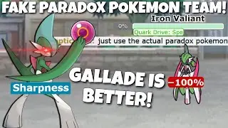 FULL FAKE PARADOX POKEMON TEAM DESTROYS NATIONAL DEX PLAYERS! POKEMON SCARLET AND VIOLET
