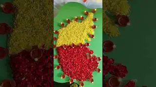 Kannada Rajyotsava #feedshorts #kannada #kannadasongs #kannadavlogs #decorationideas  #backdrop