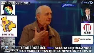 AloMarianela Gobierno del MAS seguia entregando las carreteras de la gesti&oacute;n Bakovic