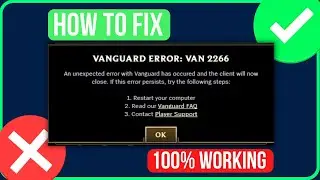Vanguard Error Van 2266 League of Legends [FIXED] | Step by Step