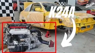 La interminable lista modificaciónes para este K24A