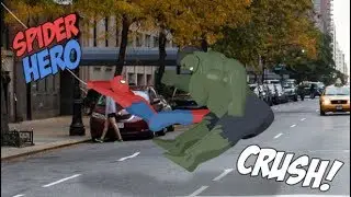 Amazing Spider Hero vs Incredible Bulk Monster | Spider Vs Hulk (Gunaga Action) Android GamePlay