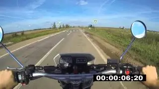 Yamaha TW 200 0-100km/h
