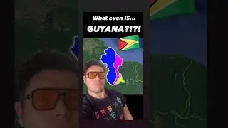 What even is (cartographically) GUYANA?!￼
