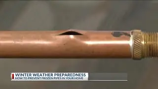 What experts say to do to prevent your pipes from freezing during frigid weekend