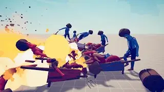 TABS | Wheelbarrow Vs Wheelbarrow Dragon!! | Which Is Better??!!