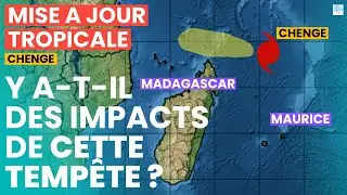 Temp&ecirc;te tropicale Chenge au nord de l'&icirc;le Maurice, des impacts attendus ?!