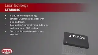 Linear Technology LTM8049 Dual-&mu;Module Regulator | Digi-Key Daily