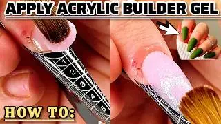 How to Apply Builder Gel Step by Step 💅 | Beginner Friendly Nail Tutorial