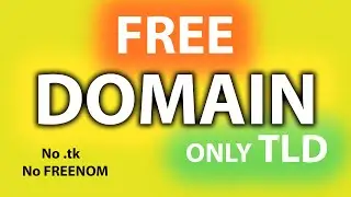 GET A TLD DOMAIN FOR FREE || HOW TO GET TOP LEVEL DOMAIN FOR FREE || PROGAMERLY