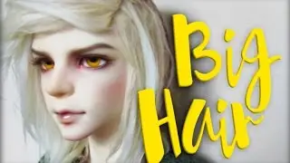 Making a Custom Doll Wig :: BIG, FULL HAIR