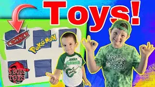 Punch SURPRISE Box With Pok&eacute;mon, Disney Cars and MORE!! Toy Video for Kids!