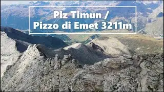 Piz Timun 3211m | Klettern auf der Grenze der Schweiz | Oberhalbsteiner Alpen