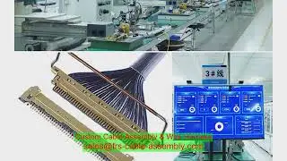 Wire Harness Machine Manufacturers in India JAE Cable Connector LM285MX Air Compressor Motor Assembl