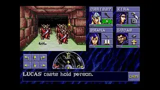 AD&D Eye of the Beholder (Sega CD) Longplay - Part 1 (Intro, Upper Sewer Level)