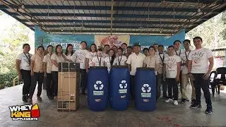GIVING BACK TO OUR COMMUNITY! | Whey King Supplements Philippines | Event 1