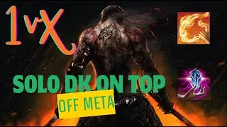 ESO PvP DK SOLO 1vX OFF META FLAME LASH BUILD GAMEPLAY [U48]