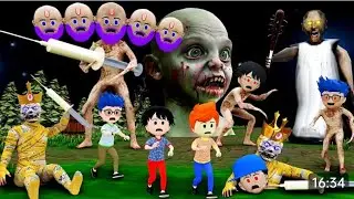 JISHU KI SHAITANI 73 Aur Mummi Ka Bachha|Zombies|Gulli Bulli| Injuction Wali Video |Cartoon