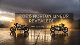 Представлен модельный ряд Norton 2026 года! Manx R, Manx, Atlas и Atlas GT &mdash; британская мощь возв...