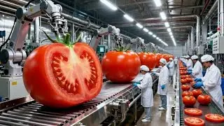 How Tomato Sauce Is Made: Inside a Real Factory Full Process