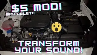 Kia Forte GT BPV Delete from Panda Motorworks | $5 MOD, AWESOME SOUND! (Before and After + Inside)